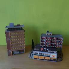 Faller / kibri H0 Budget Stad flats