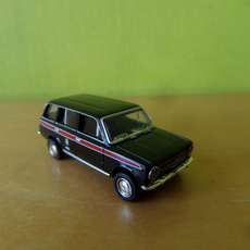 Brekina H0 22431Seat 124 Combi Taxi Madrid