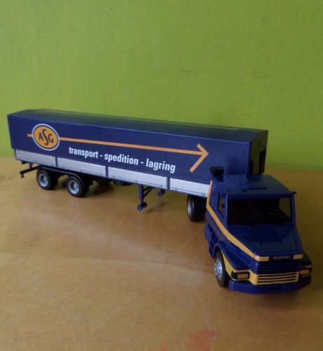 Herpa H0 317061 Scania Hauber ASG