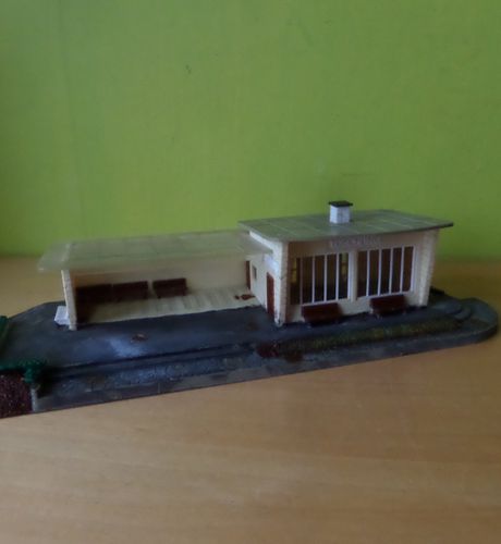 Kibri H0  Vintage halte Toschling