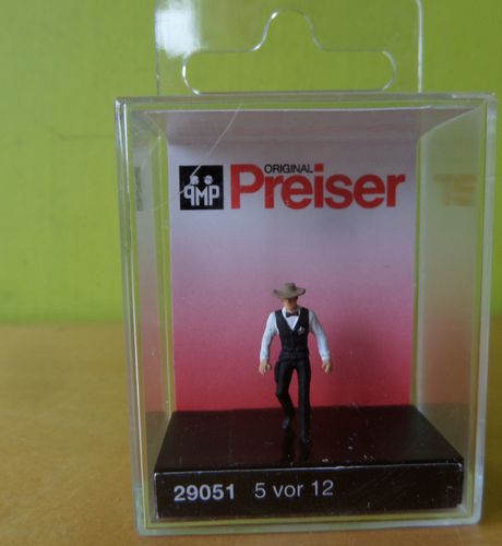 Preiser H0 29051 Cowboy Pistolen Paultje
