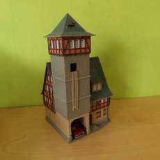 Vollmer H0 Vakwerkhuis met toren