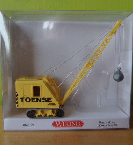 Wiking H0 66148 Krupp Rups kraan "Toense"