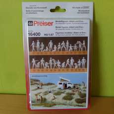 Preiser H0 16400  Naakte figuren