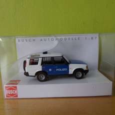 Busch H0 51917 LandRover Discovery Politie Thuringen