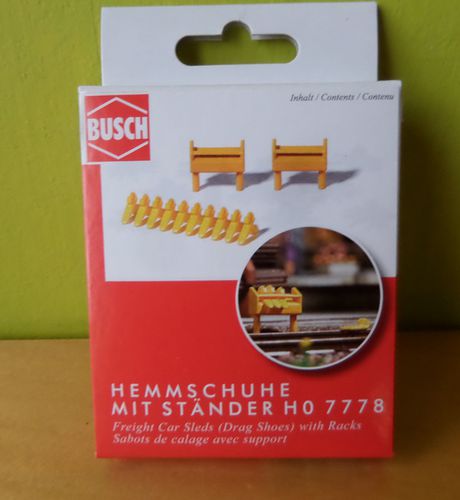 Busch H0 7778 Hemmschuhe