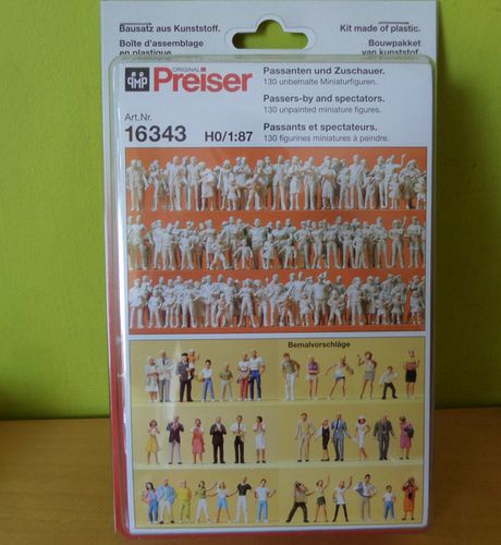 Preiser H0 16343  Passanten
