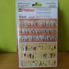 Preiser H0 16343  Passanten