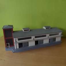 Vollmer H0 Moderne goederen overslag