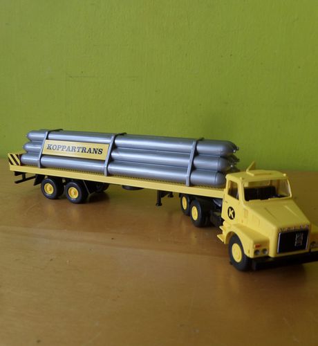 Wiking H0 78701 Volvo N12 Gastransport Koppatrans