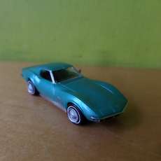 Brekina H0 19989 Corvette C3 groen