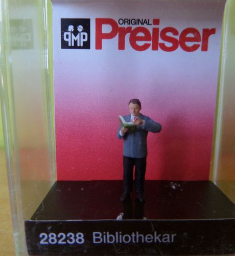 Preiser H0 28238 De boeken wurm