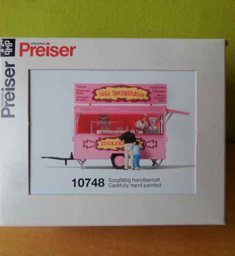 Preiser H0 10748 Zoetigheden wagen