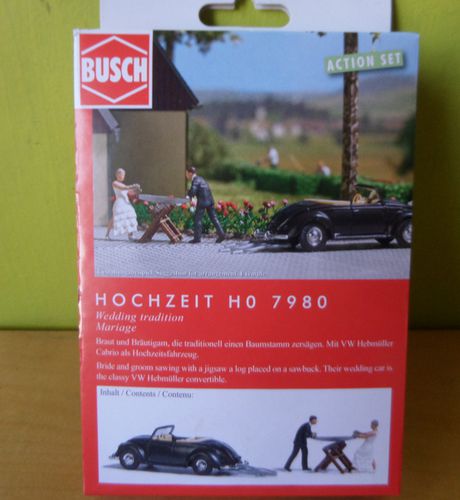 NIEUW 2022  ! Busch H0 7980 Trouw tradities