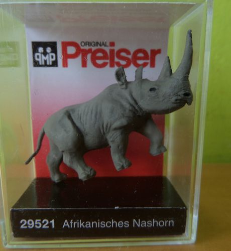 Preiser H0 29521 Afrikaanse neushoorn