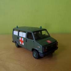 Brekina H0 34912 Fiat Ducato Militaire ambulance