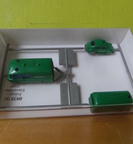 Wiking N 93500 Politie wagen set