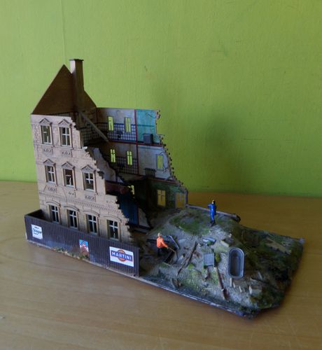 Pola H0 Huis in afbraak