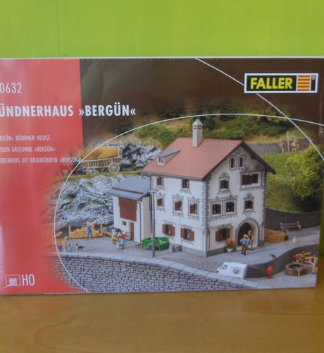 Faller H0 130632  Boerenhuis "Bergun "