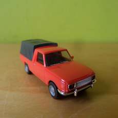 Herpa H0 420952 Wartburg 353 met zeil