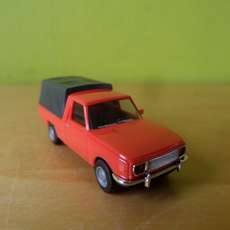 Herpa H0 420952 Wartburg 353 met zeil