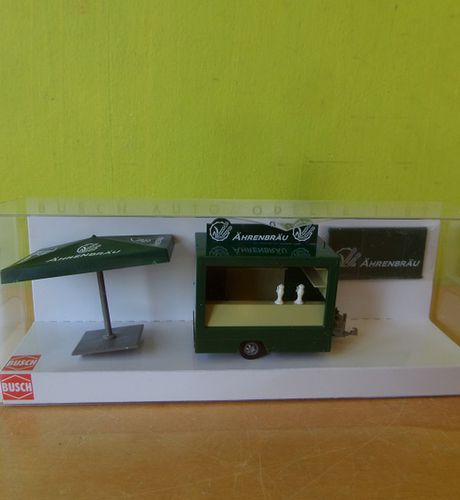 Busch H0 44945 Verkoop wagen "Ahrenbrau"