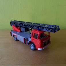 Wiking H0 61804 MAN Brandweer Metz DLK 23-12