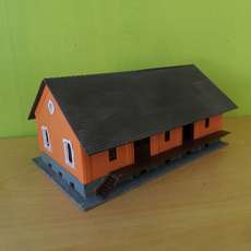 Faller H0 Grote goederen overslag