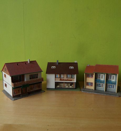 Faller H0 Budget set Huizen met winkels