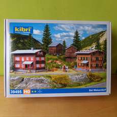 Kibri H0 39495 Set Zwitserse huizen Walserdorf