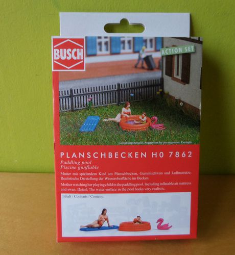 Mini scene Busch H0 7862 Kinderzwembadje