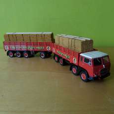 Brekina H0 58415 Fiat Millepiedi " Circus di Miranda"