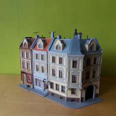 Kibri H0 stadshuizen blok