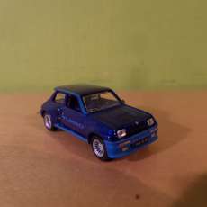 Norev H0 510517  Renault 5 Turbo blauw