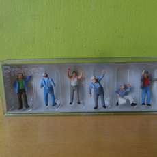 Preiser H0 10036 Staande truckers
