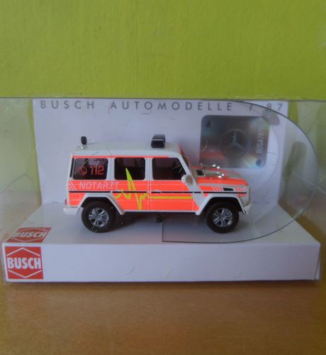 Busch H0 51465 Mercedes G- klasse Notartzt