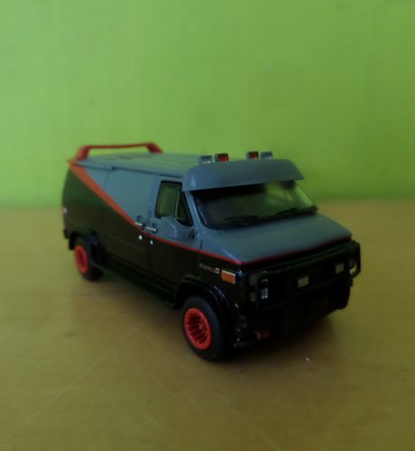 Op voorraad !!! Brekina H0 18250 GMC Vandura Team A