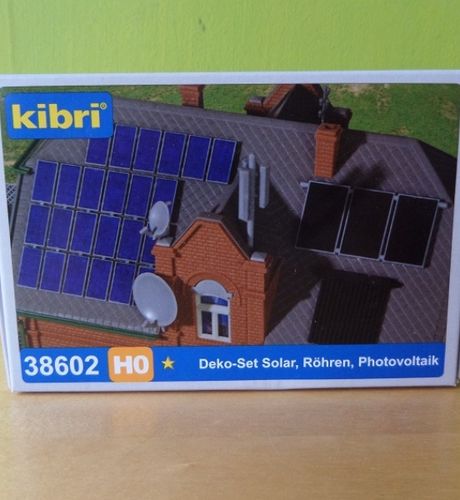 Kibri 38602 Deco set zonne panelen