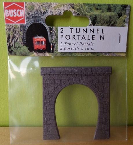 Busch N 8190 Tunnel ingang enkel spoor