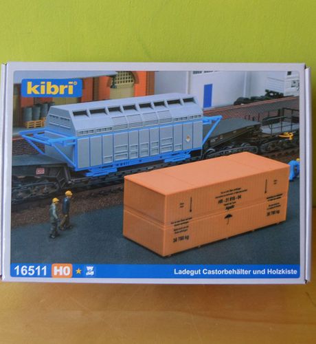 Kibri H0 16511 "Castor" wagon lading