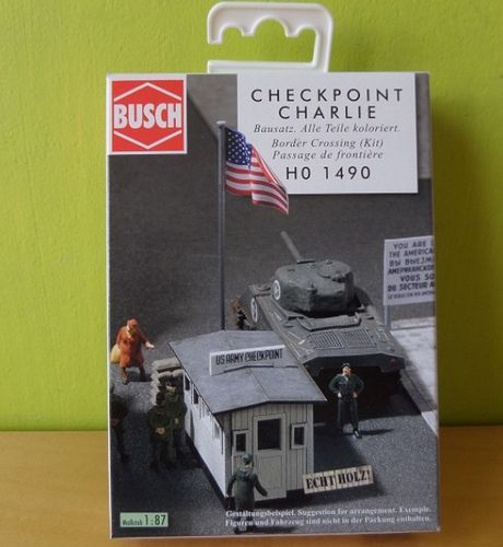 Busch H0 1490 Checkpoint Charlie