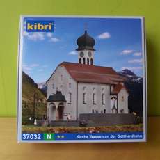 Kibri N 37032 Kerk Wassen aan de Gotthardbahn
