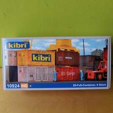 Kibri H0 10924  Containers 20 voet