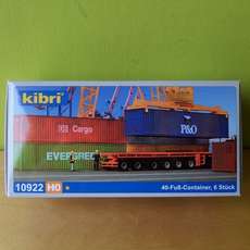Kibri H0 10922  Containers 40 voet