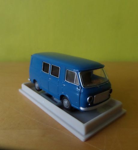 Brekina H0 34430 Fiat 238 Bus blauw