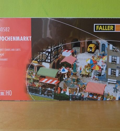 Faller H0 180582 Weekmarkt