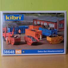 Kibri H0 38648 Set stort containers