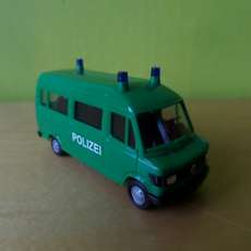 Herpa H0 94139 MB T1 Polizei Bus Basic