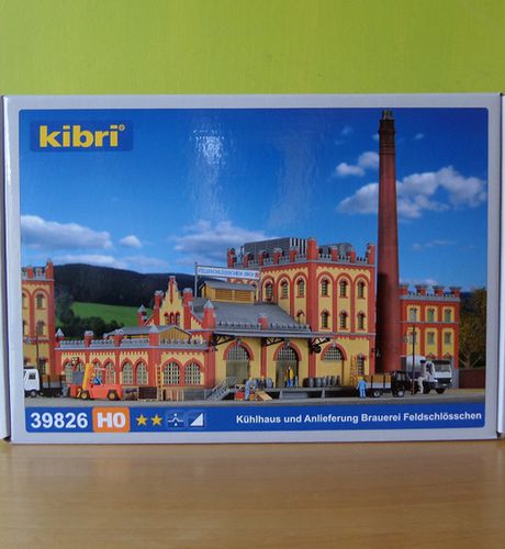 Kibri H0 39826  Fabrieks gebouw Feldschlossen