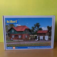 Kibri H0 39320 Baan huisje met bijgebouw